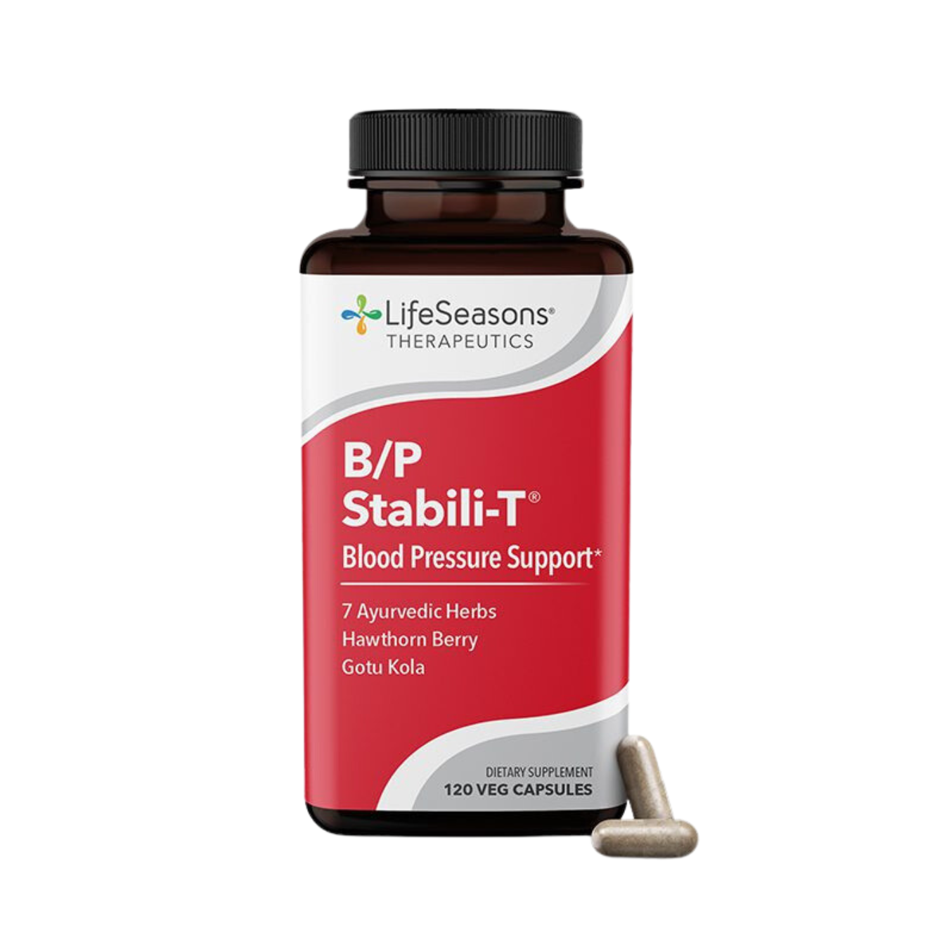 Lifeseasons Therapeutics B/P Stabili-T Blood Pressure Support 120 Veg Capsules